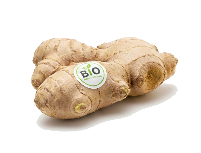 Frisch geraspelter Bio-Ingwer* **